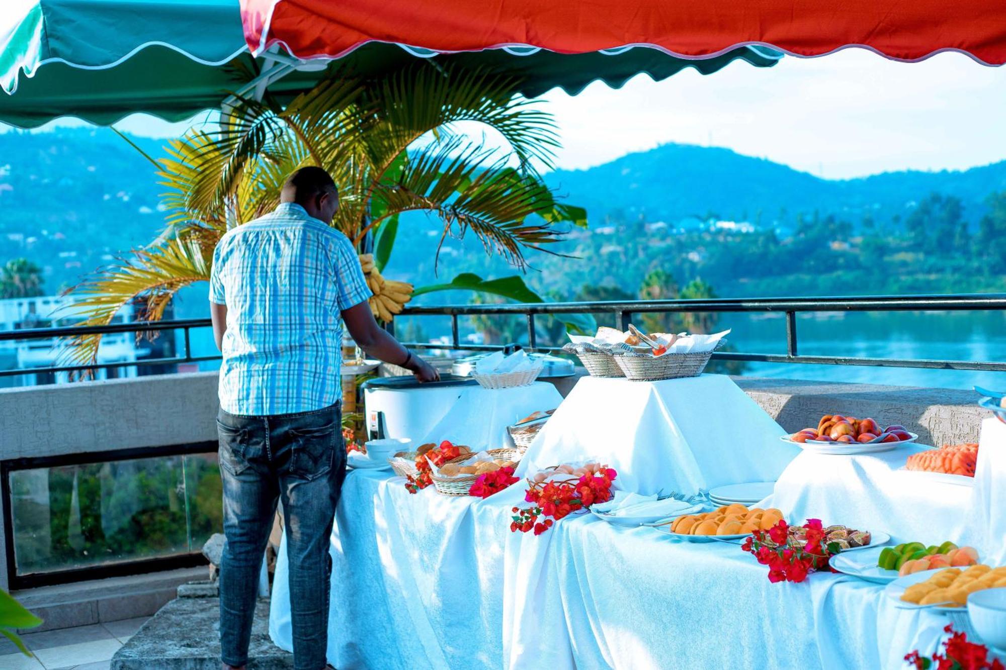 Kivu Hilltop View Resort Gisenyi Exterior foto